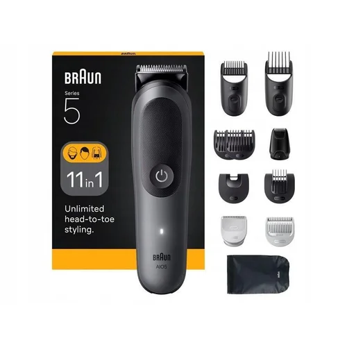 Braun AIO5560 Daugiafunkcis kūno ir veido skustuvas image 1