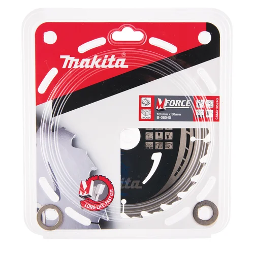 T.C.T. pjūklas M-FORCE 185X2X30mm 15° Makita B-08040 image 2