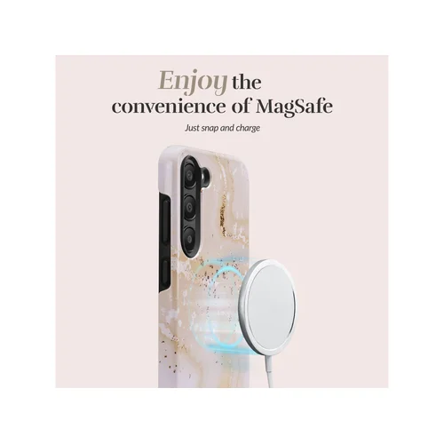MIO Gold Marble MagSafe dėklas Samsung S25 Plus 5G image 2