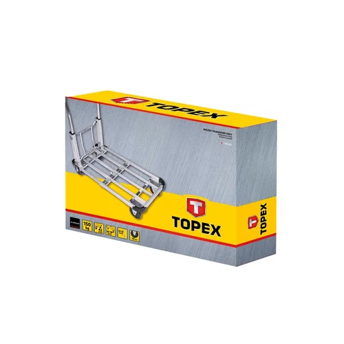 TOPEX VEŽIMĖLIS UNIVERSALUS SUDEDAMAS 70x42 cm image 2
