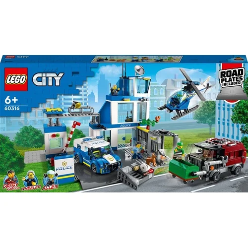Konstruktorius LEGO® City Policijos nuovada 60316 image 1
