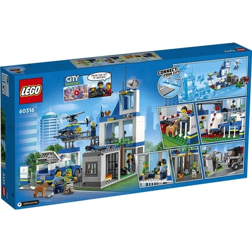 Konstruktorius LEGO® City Policijos nuovada 60316 image 3