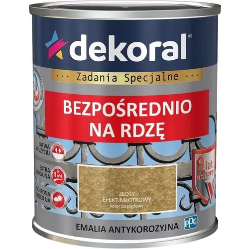 Dekoral emalis antikorozinis 0,65 L marmūrinis, auksinis image 1