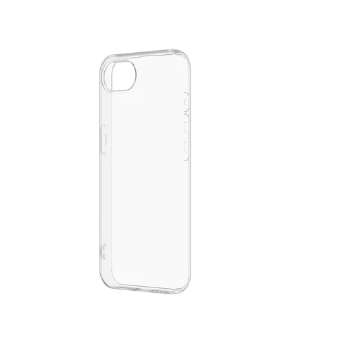 Just Must dėklas iPhone 16e, Skaidri silikoninė nugarėlė image 1