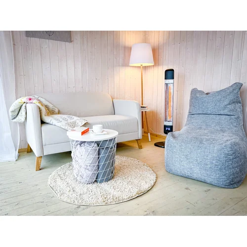Infraraudonųjų spindulių šildytuvas Mila-WiFi 2500W juodas image 2