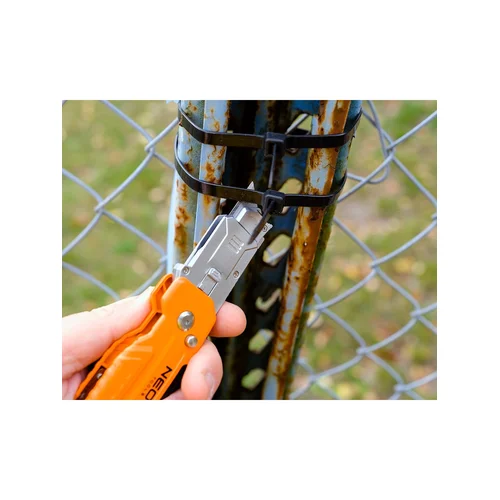 NEO TOOLS 63-708 trapecijos formos peilis su grandikliu image 3