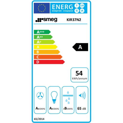 SMEG KIR37N2 Salos gartraukis 37 cm Juoda image 2