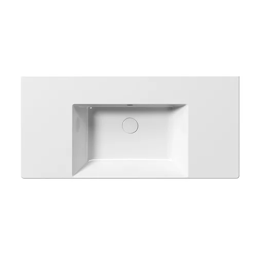 GSI KUBE X 100x47 Extraglaze® Pakabinamas praustuvas image 2