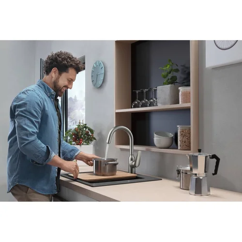 Hansgrohe Focus M42 71802000 virtuvinis maišytuvas, Chromo image 2
