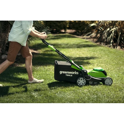 Greenworks G40LM41K4, 40 V, 4 Ah, 41 cm vejapjovė image 2
