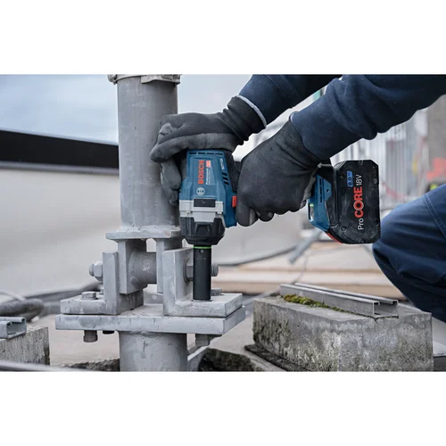 Bosch GDS 18V-750 C akumuliatorinis smūginis suktuvas, 18V, 2x8.0Ah, 06019L9002 image 3