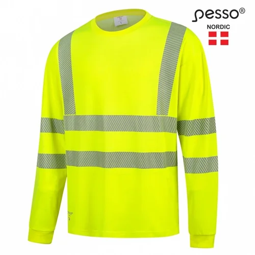 PESSO HI-VIS HVMIL ilgomis rankovėmis geltoni S image 1