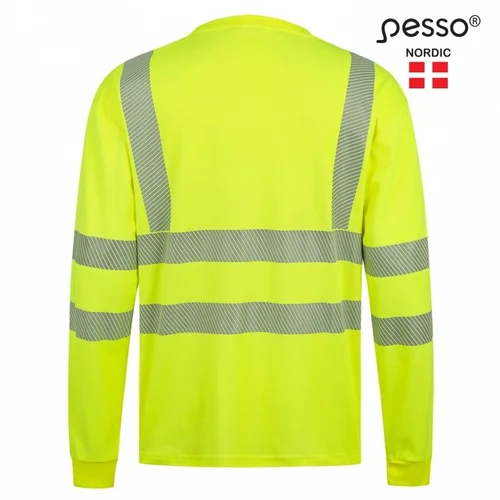 PESSO HI-VIS HVMIL ilgomis rankovėmis geltoni S image 3