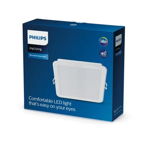 PHILIPS Meson kvadratinė LED panelė 3000K, 17W image 2