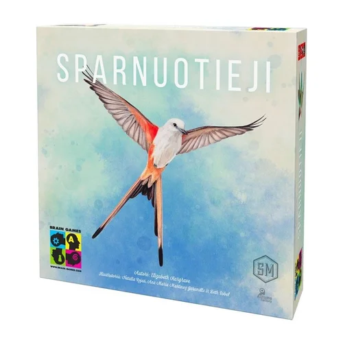 Brain Games Wingspan stalo žaidimas LT EN image 1