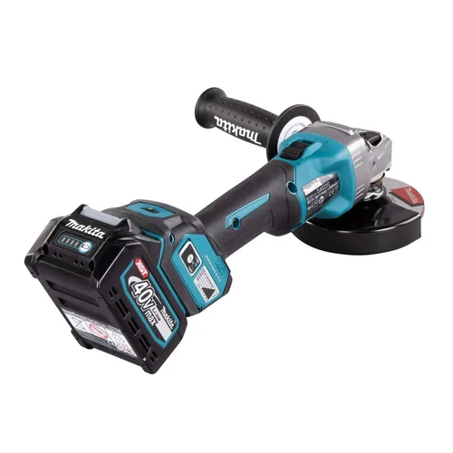 Makita GA023GM201 Akumuliatorinis kampinis šlifuoklis, 40V XGT, 2×4.0Ah image 3