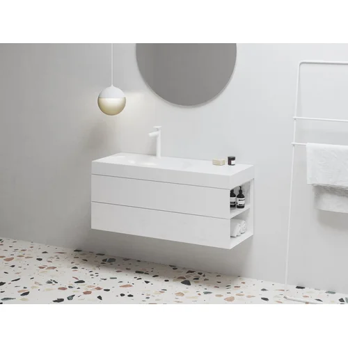 SD Lite 120 D spintelė po praustuvu balta image 1