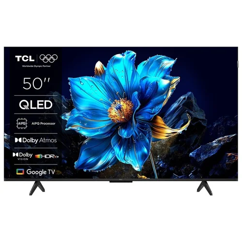 TELEVIZORIUS 50P7K TCL 50 colių QLED 4K image 1
