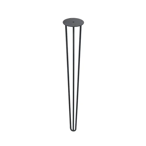 Kojelė Rei D8 x 710 mm, Juoda image 1