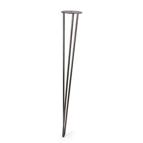 Kojelė Rei D8 x 710 mm, Juoda image 2