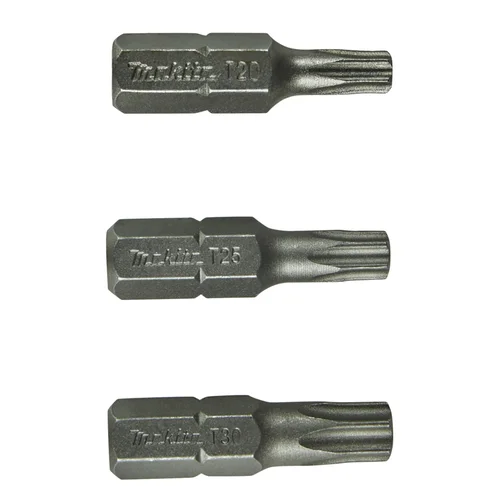 Makita B-24533 Sukimo antgalis T20, T25, T30x25mm, 3 vnt image 2