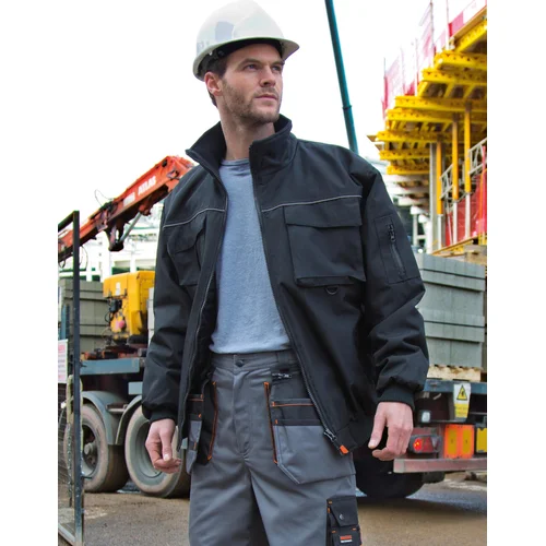 Darbo Result R300X striukė - 3XL, Juoda image 3