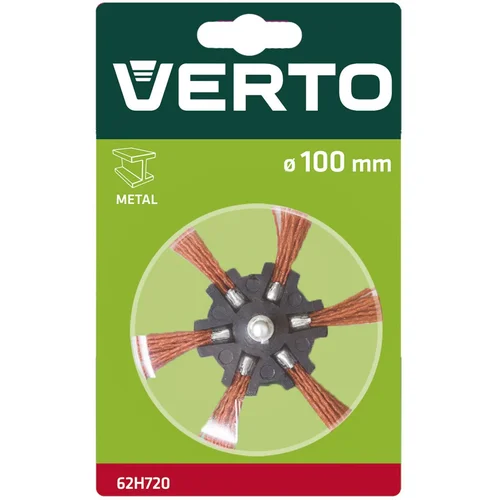 VERTO Disko formos šepetėlis 100 mm image 2