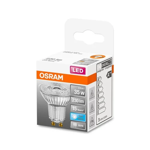 Osram PAR16 LED lemputė GU10 4000K 230 lm image 2