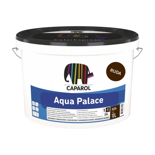 CAPAROL Aqua Palace Dažai medienai, 10 l, Ruda image 1