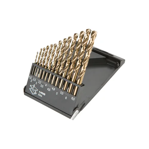 GRAPHITE Grąžtų komplektas HSS-Co 1.5-6,5 mm / 13 vnt. image 1