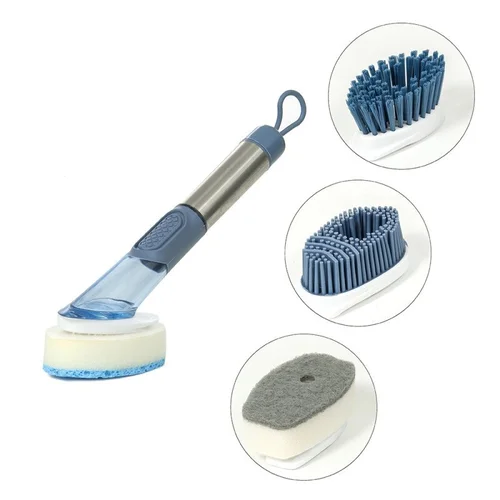 CLEAN HOME šepetėlis indų plovimui su piedais 30x8x5 cm image 2