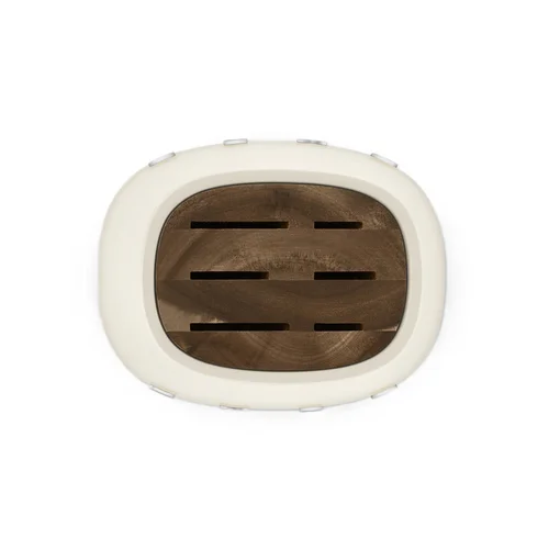 SMEG KBSF02CR peilių rinkinys su stovu, 7 dalių image 3