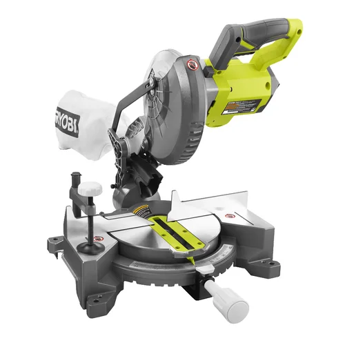 Ryobi EMS190DCL 190 mm, 18 V įstrižojo pjovimo pjūklas image 1