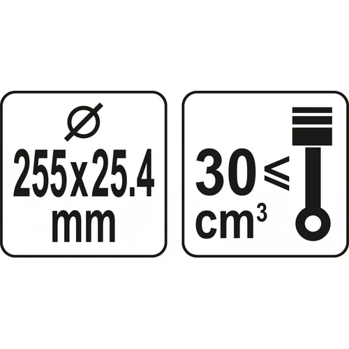 Yato Y*YT-85150 diskinis pjūklas trimeriui, 255 mm image 3