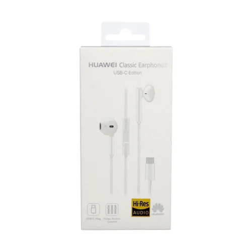 Huawei CM33 USB-C ausinės Baltos image 2