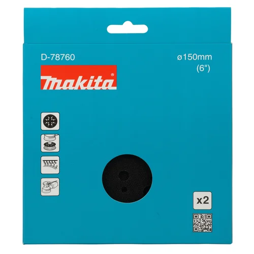 Makita D-78760 150 mm Tarpinis padas, 2 vnt. image 2