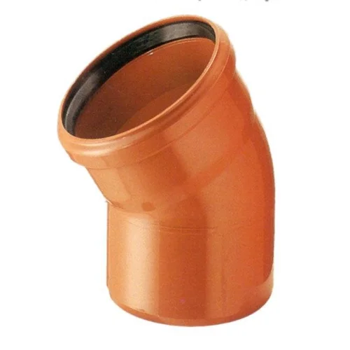 Wavin Lauko kanalizacijos alkūnė, Ø 110 mm, 22° image 1