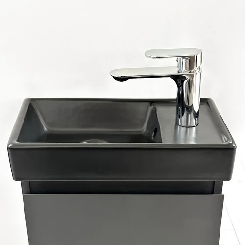 Praustuvas KAMĖ Mini, 40 cm Juoda image 2