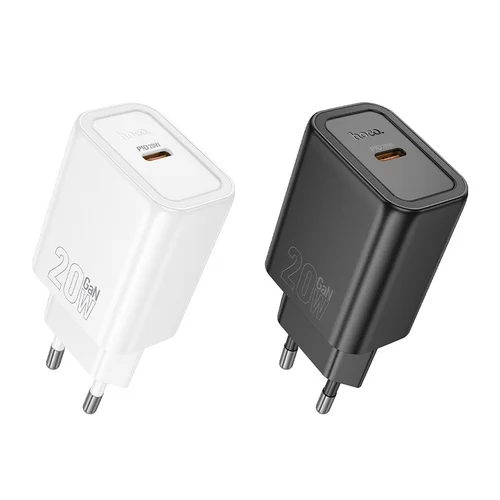 Hoco N60 20W GaN USB-C Juodas Įkroviklis image 3