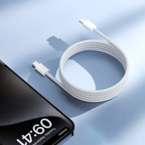 Joyroom Ben Series S-A45 USB-C–USB-C 60 W, 1 m, baltas image 2