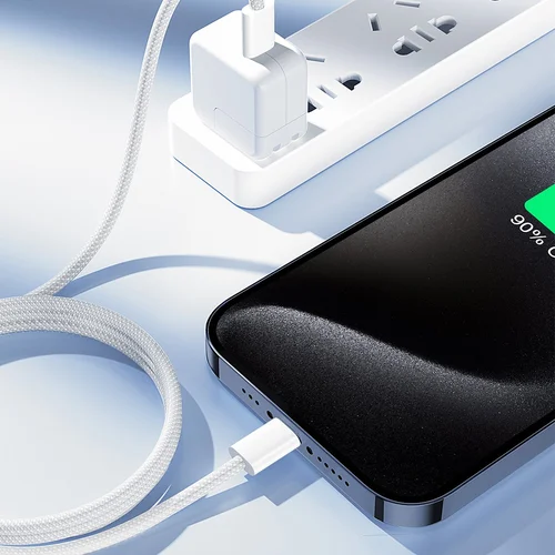 Joyroom Ben Series S-A45 USB-C–USB-C 60 W, 1 m, baltas image 3