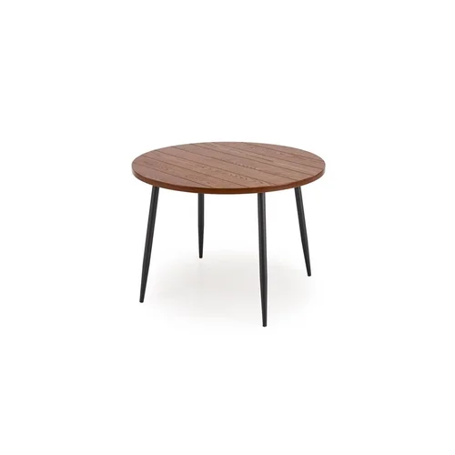 Virtuvinis stalas, rudas, 105 cm x 105 cm x 75 cm image 2