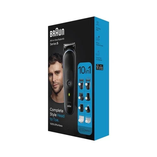 Braun MGK5445 Kirpimo Rinkinys Viskas Viename Juoda 10in1 image 3