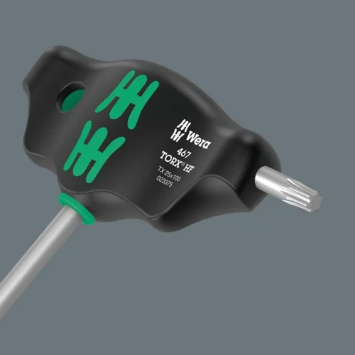 Atsuktuvas su T-formos rankena WERA 467 Torx HF TX25x100 image 3