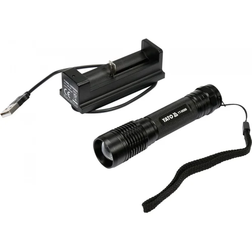 Yato XP-G3 CREE 6W akumuliatorinis prožektorius 2200 mAh 3.7V image 2