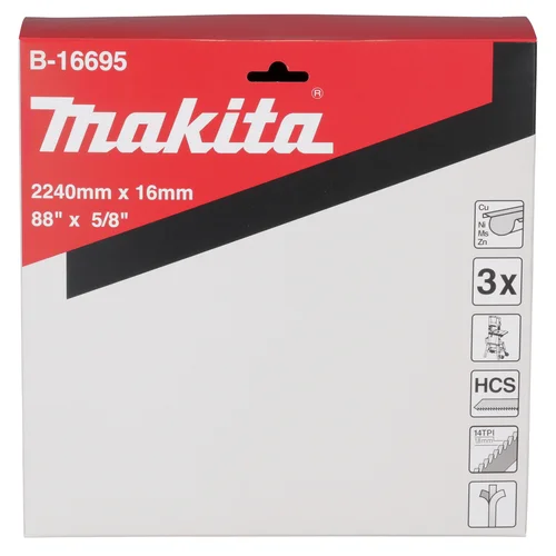 Makita B-16695 Pjovimo juosta LB1200F 2240×16×0,5 mm 14T image 3