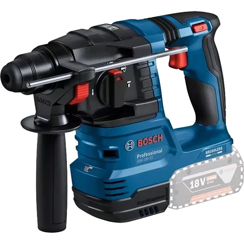 Bosch GBH 18V-22 perforatorius, 18 V be baterijos ir įkroviklio image 1