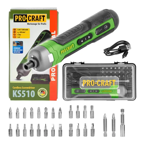ProCraft KS510 Akumuliatorinis suktuvas image 1