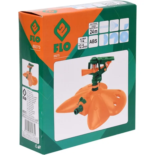 Flo Pulsuojantis laistytuvas 1/2'' 6 padėčių 45°-360° d≈24m image 2