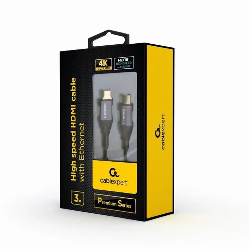GEMBIRD HDMI M–HDMI M 3 m Juoda CCBP-HDMI-3M image 3